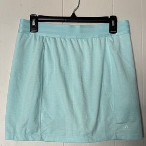 adidas Women's Mint Blue Athletic Mini Skirt